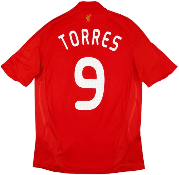 2008-10 Liverpool Home Shirt Torres #9 - 6/10 - (M)