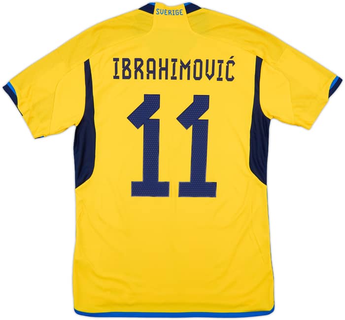 2022-23 Sweden Home Shirt Ibrahimovic #11 - 10/10 - (M)