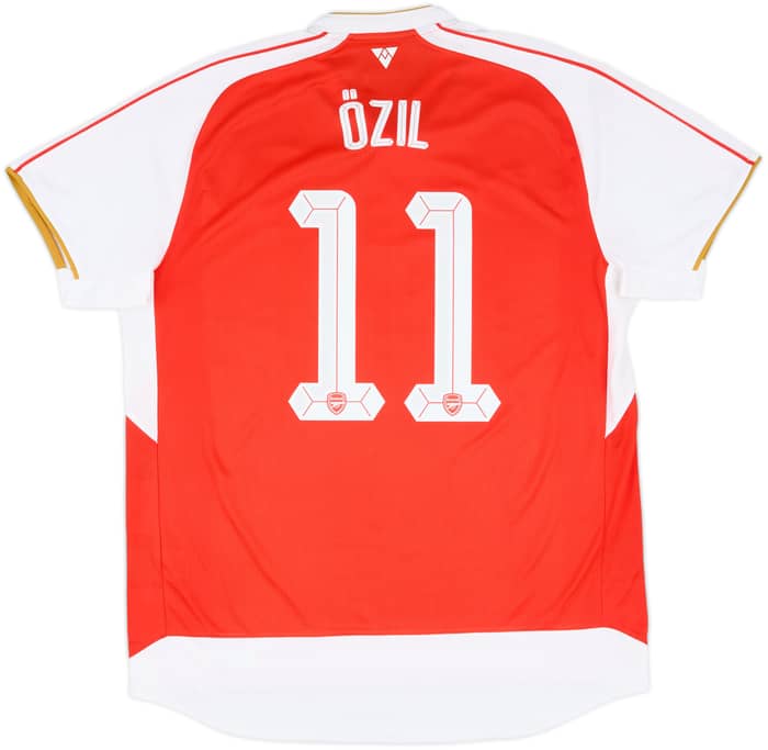 2015-16 Arsenal Home Shirt Ozil #11 - 10/10 - (XL)