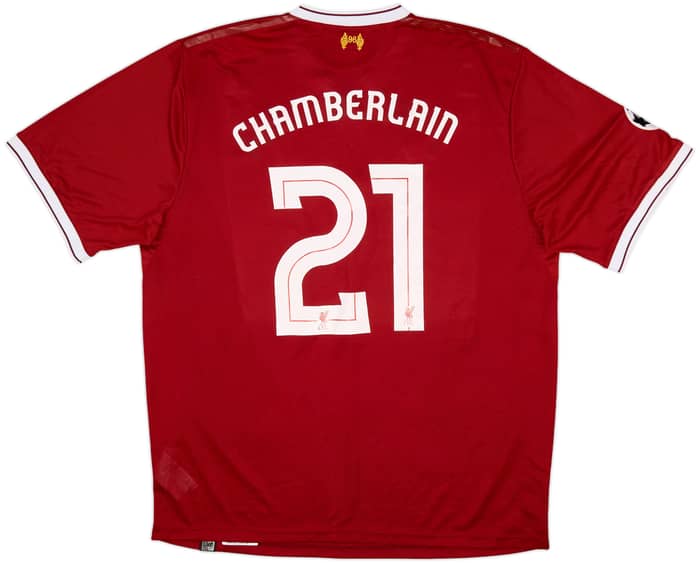 2017-18 Liverpool 125 Years Home Shirt Chamberlain #21 (4XL)