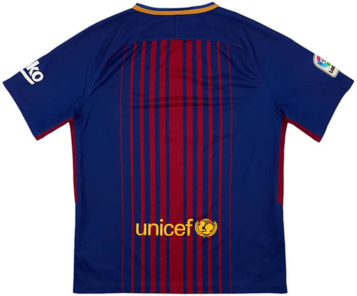 2017-18 Barcelona Home Shirt - 5/10 - (M)