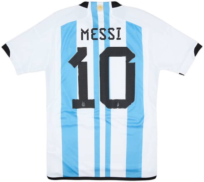 2022-23 Argentina Home Shirt Messi #10 (S)