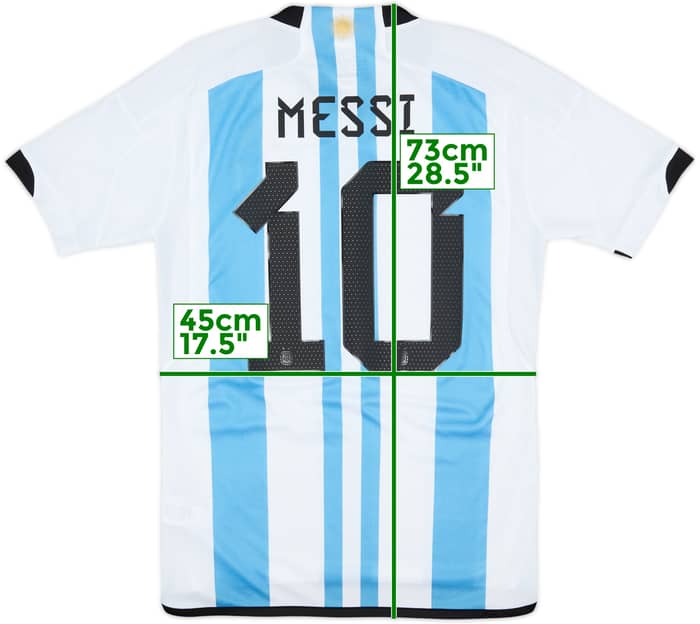 2022-23 Argentina Home Shirt Messi #10 (S)