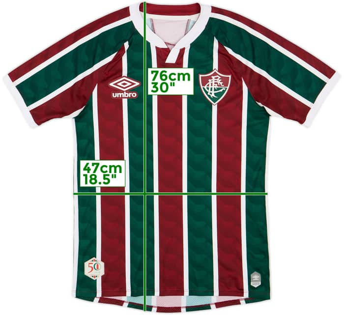 2020-21 Fluminense Home Shirt - 8/10 - (S)