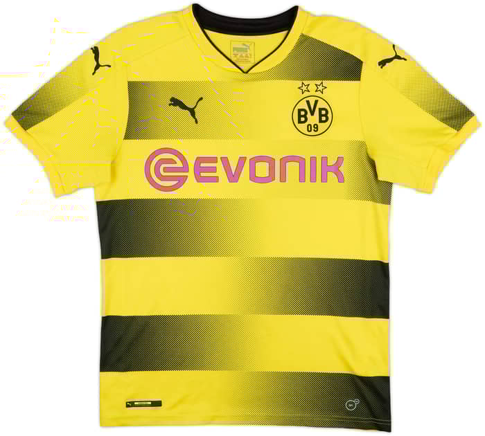 2017-18 Borussia Dortmund Home Shirt Sancho #7 - 8/10 - (S)