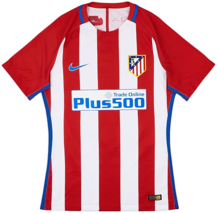 2016-17 Atletico Madrid Player Issue Home Shirt Griezmann #7 - 10/10 - (M)