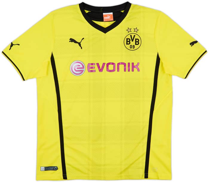2013-14 Borussia Dortmund Home Shirt - 8/10 - (XL.Boys)