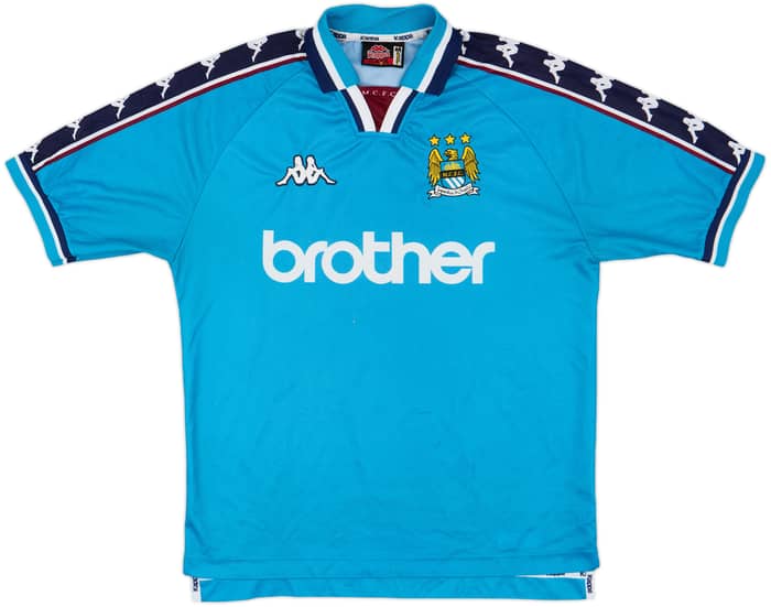 1997-99 Manchester City Home Shirt - 6/10 - (M)