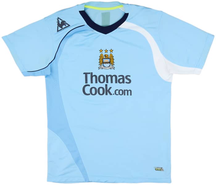 2008-09 Manchester City Home Shirt Elano #11 - 7/10 - (M)