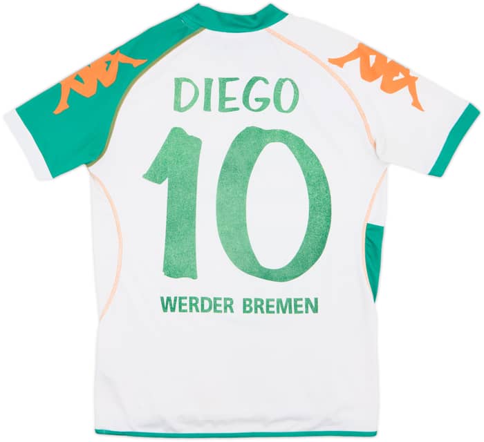 2006-07 Werder Bremen European Home Shirt Diego #10 - 5/10 - (M)