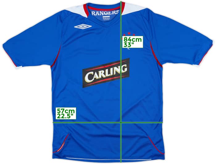 2006-07 Rangers Home Shirt - 4/10 - (M)