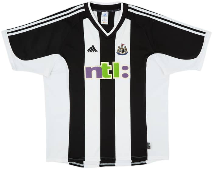 2001-03 Newcastle Home Shirt Shearer #9 - 8/10 - (L)