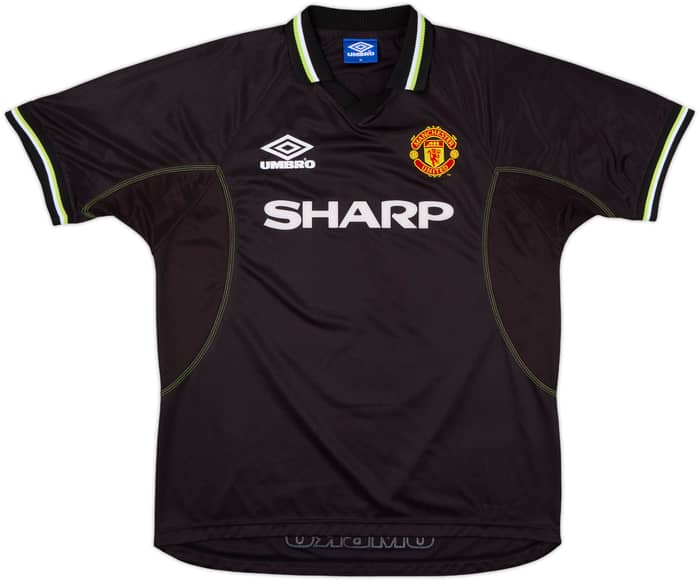 1998-99 Manchester United Third Shirt Scholes #18 - 8/10 - (XL)