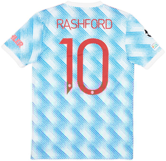 2021-22 Manchester United Away Shirt Rashford #10 - 9/10 - (S)