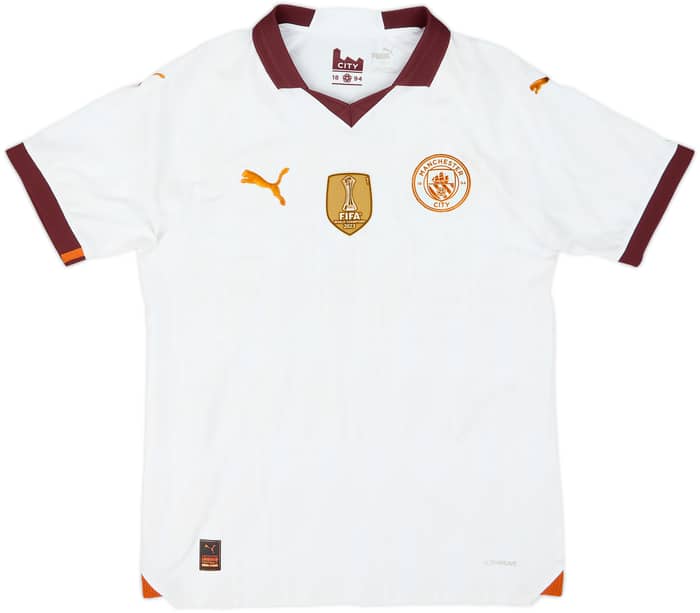 2023-24 Manchester City Player Issue Away Shirt De Bruyne #17 - 9/10 - (S)