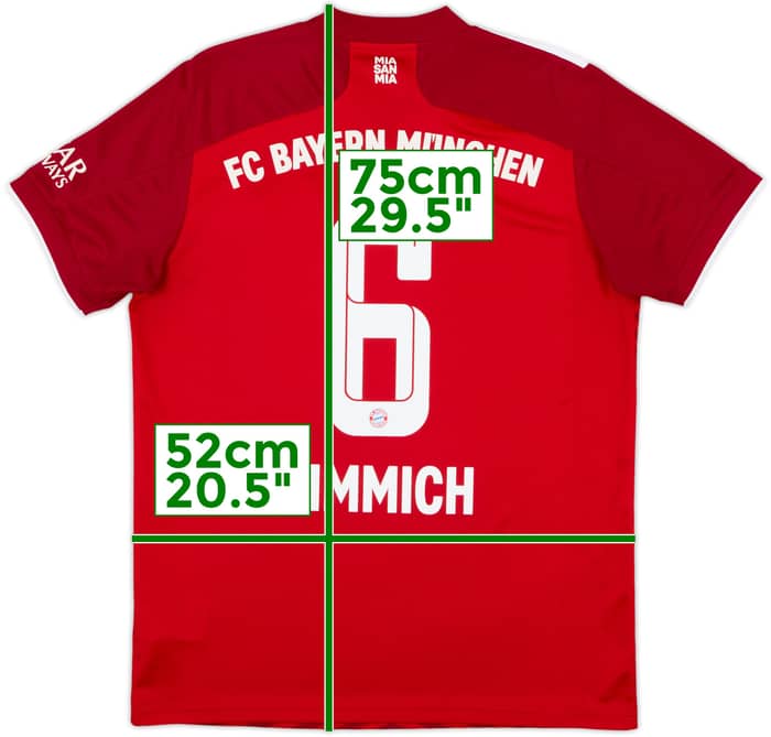 2021-22 Bayern Munich Home Shirt Kimmich #6 - 5/10 - (M)