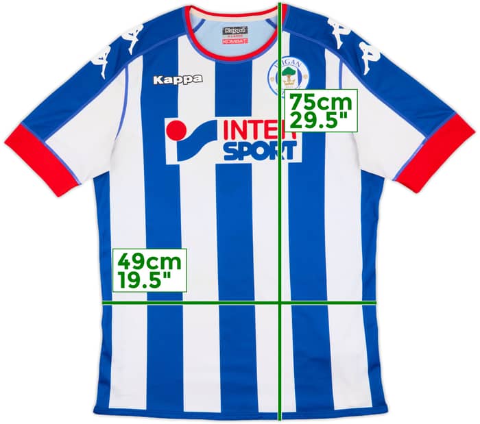 2016-17 Wigan Home Shirt - 7/10 - (XL)