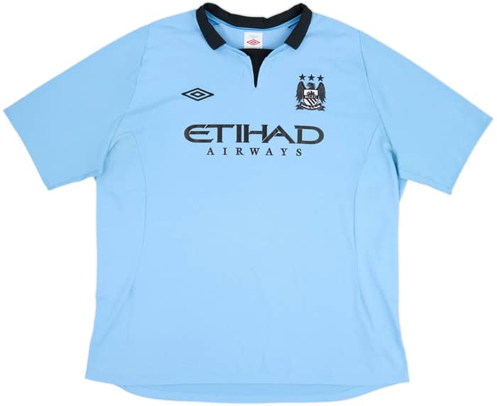 2012-13 Manchester City Home Shirt Toure Yaya #42 - 6/10 - (XXL)