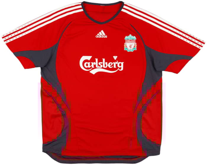 2006-07 Liverpool adidas Training Shirt - 7/10 - (L)