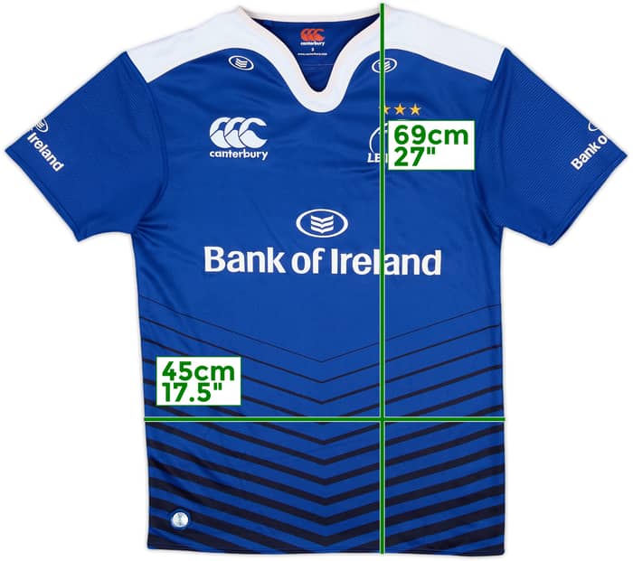 2015-16 Leinster Rugby Home Shirt - 6/10 - (S)