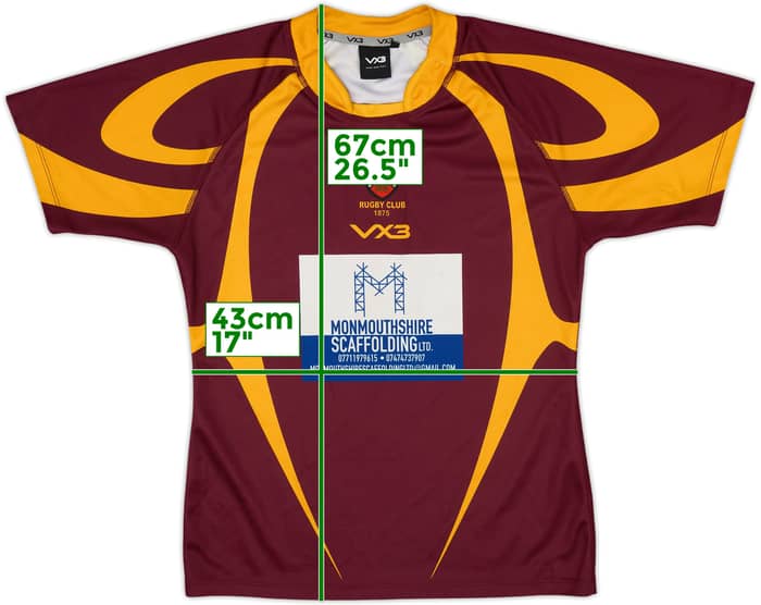2000s Abergavenny Rugby Club Home Shirt #25 - 8/10 - (S)