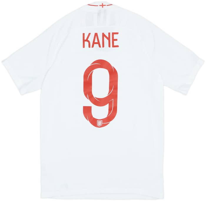 2018-19 England Authentic Home Shirt Kane #9 - 8/10 - (S)