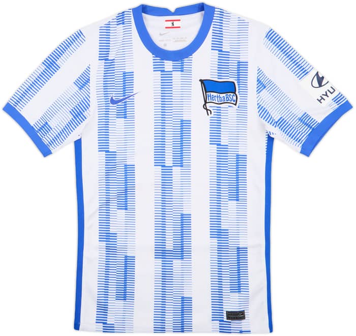 2021-22 Hertha Berlin Home Shirt - 8/10 - (XS)