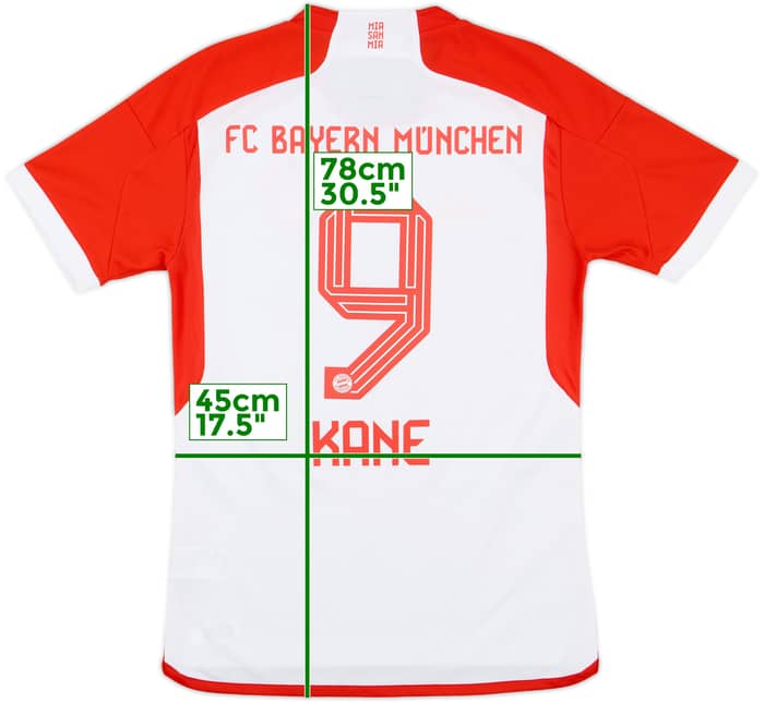 2023-24 Bayern Munich Home Shirt Kane #9 - 8/10 - (S)