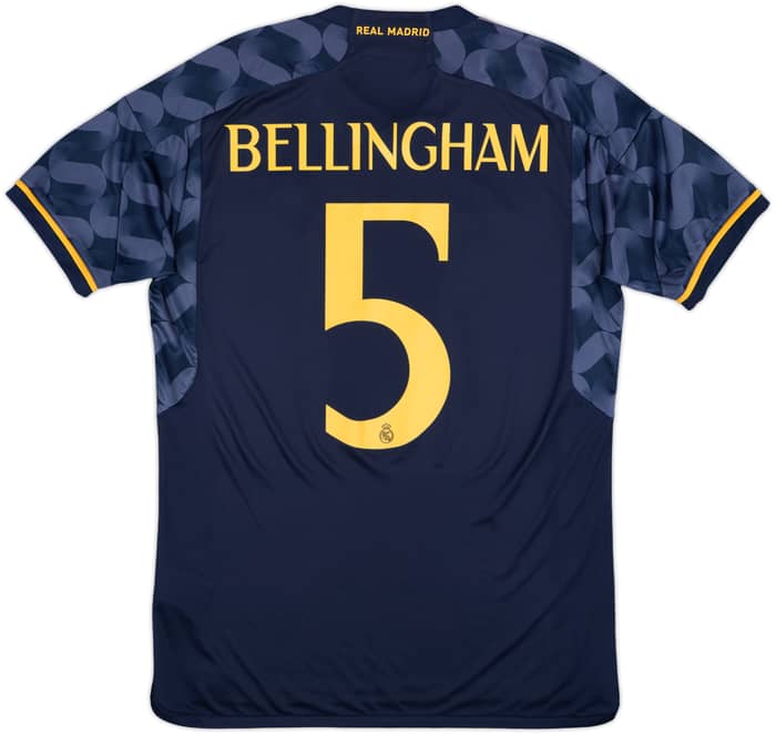 2023-24 Real Madrid Away Shirt Bellingham #5 - 10/10 - (M)