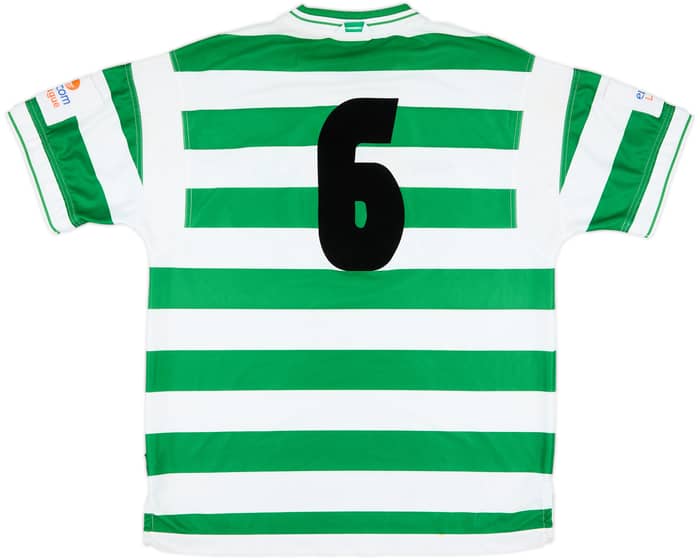 1999-01 Shamrock Rovers Match Issue Home Shirt #6