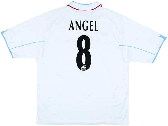 2002-03 Aston Villa Away Shirt Angel #8 - 8/10 - (XXL)