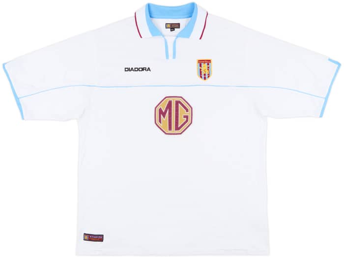 2002-03 Aston Villa Away Shirt Angel #8 - 8/10 - (XXL)