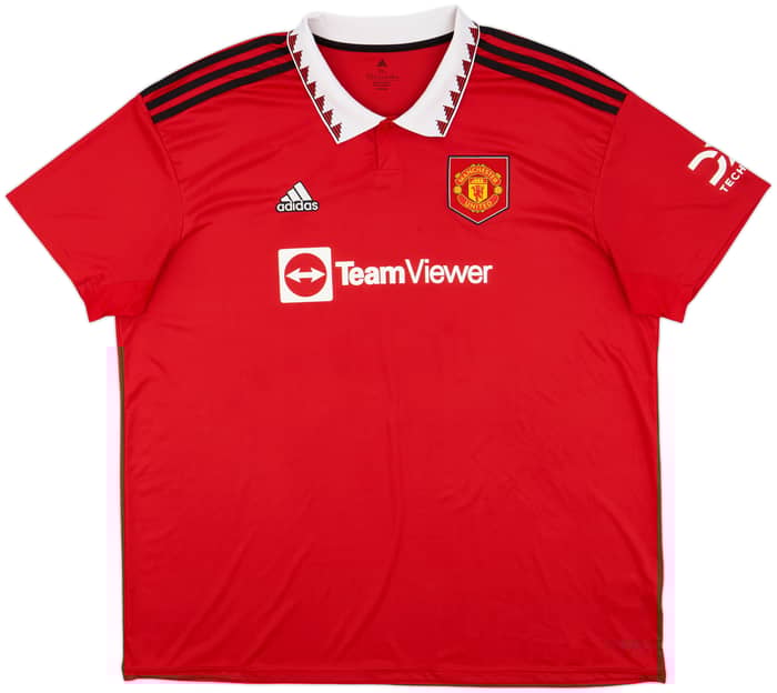 2022-23 Manchester United Home Shirt Ronaldo #7 - 9/10 - (3XL)