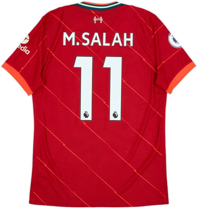 2021-22 Liverpool Authentic Home Shirt M.Salah #11 - 8/10 - (M)