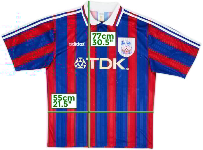 1996-98 Crystal Palace Home Shirt - 5/10 - (L)