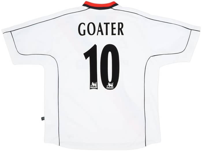 2002-03 Manchester City Away Shirt Goater #10 - 10/10 - (XL)