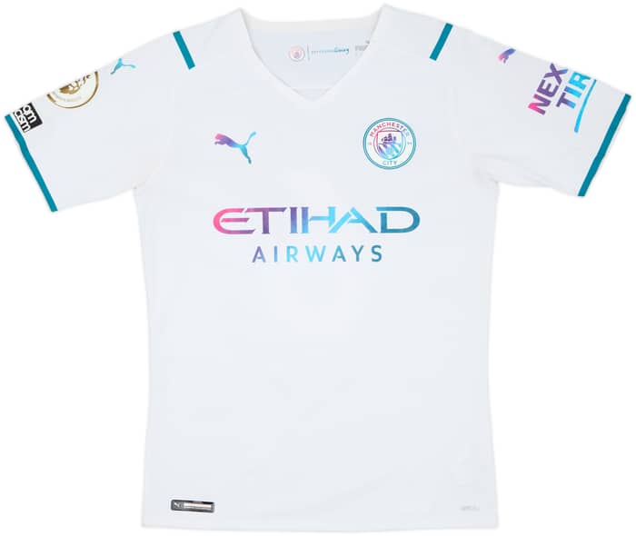 2021-22 Manchester City Away Shirt #6 - 7/10 - (M)