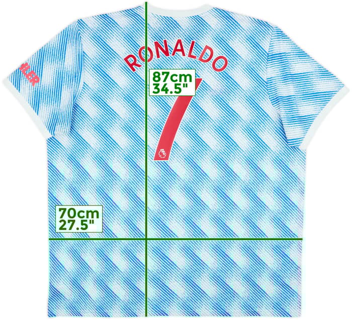 2021-22 Manchester United Away Shirt Ronaldo #7 - 10/10 - (3XL)