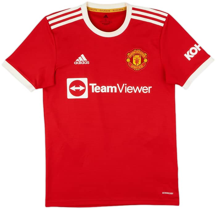 2021-22 Manchester United Home Shirt Ronaldo #7 - 6/10 - (S)