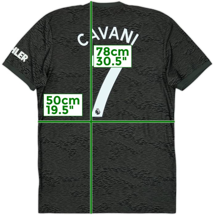 2020-21 Manchester United Away Shirt Cavani #7 - 6/10 - (L)