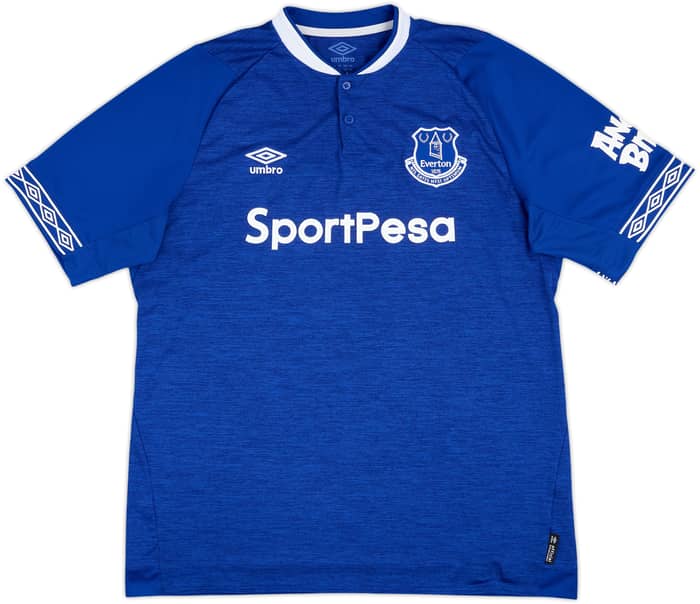 2018-19 Everton Home Shirt Baines #3 - 6/10 - (M)