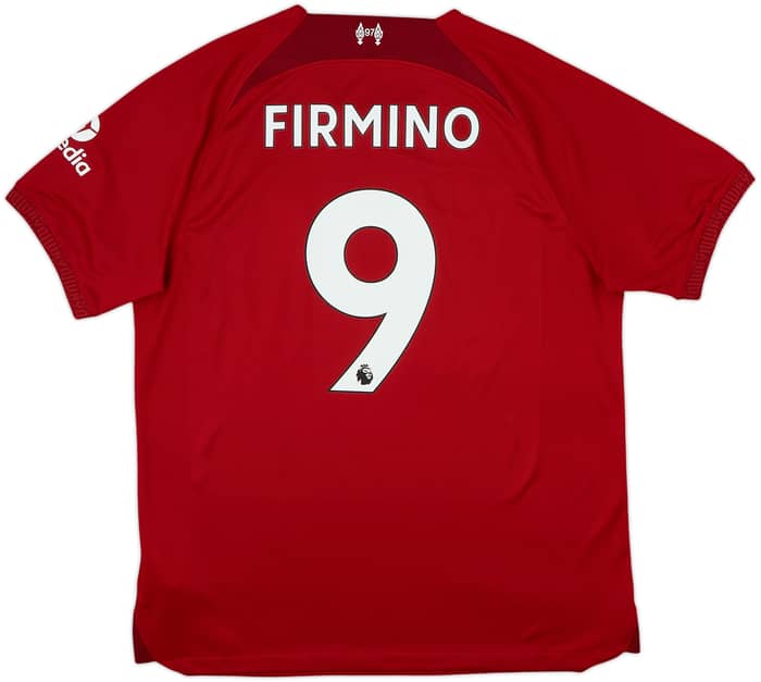 2022-23 Liverpool Home Shirt Firmino #9 - 10/10 - (L)