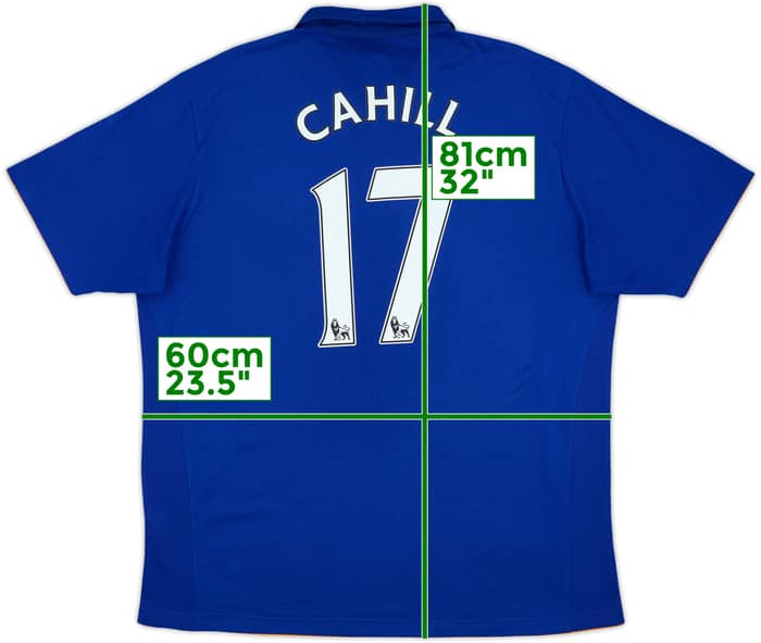 2011-12 Everton Home Shirt Cahill #17 - 10/10 - (XL)