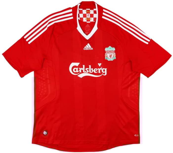 2008-10 Liverpool Home Shirt Torres #9 - 6/10 - (XL)