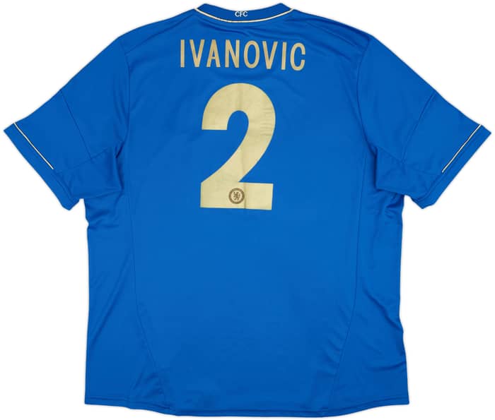2012-13 Chelsea Home Shirt Ivanovic #2 - 6/10 - (XXL)