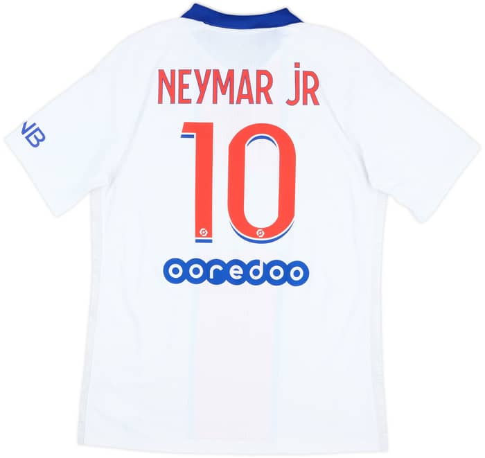 Camiseta auténtica de visitante del Paris Saint-Germain 2020-21 Neymar Jr #10 - 6/10 - (M)