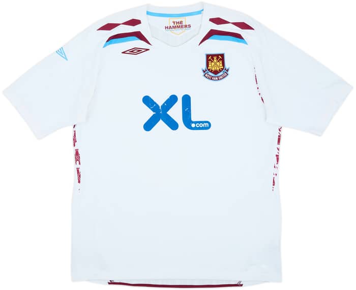 2007-08 West Ham Away Shirt Noble #16 - 6/10 - (XL)