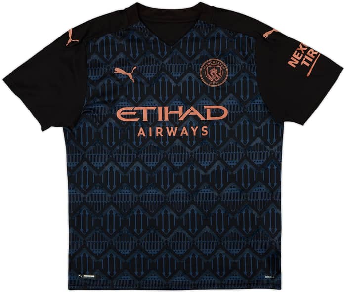2020-21 Manchester City Away Shirt De Bruyne #17 - 7/10 - (L)