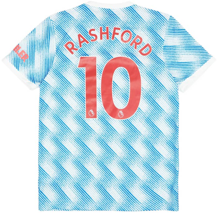 2021-22 Manchester United Away Shirt Rashford #10 - 8/10 - (M)