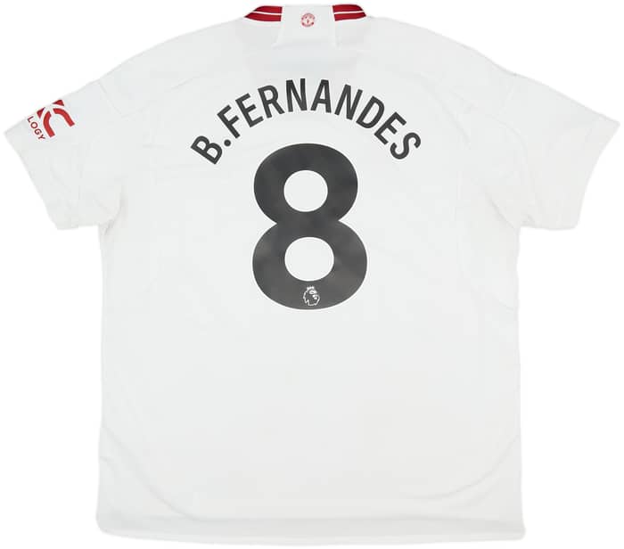 2023-24 Manchester United Third Shirt B.Fernandes #8 - 10/10 - (XXL)